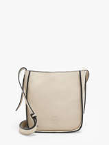 Sac Bandoulire S Foudre Cuir Etrier Beige foudre EFOD087S