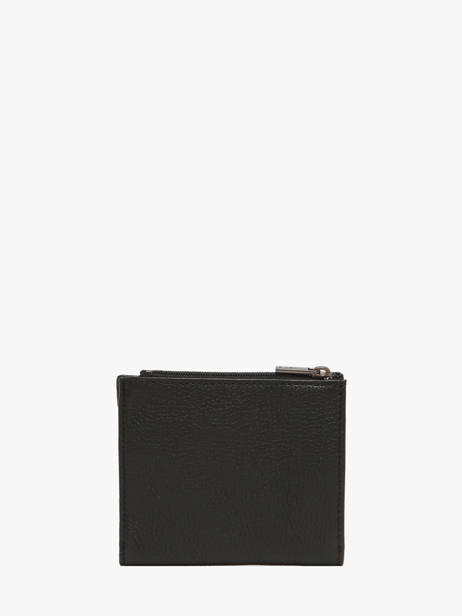 Coin Purse Leather Etrier Black madras EMAD810 other view 2